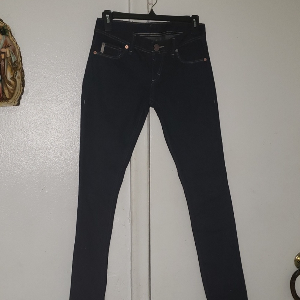 Armani skinny dark wash jeans
